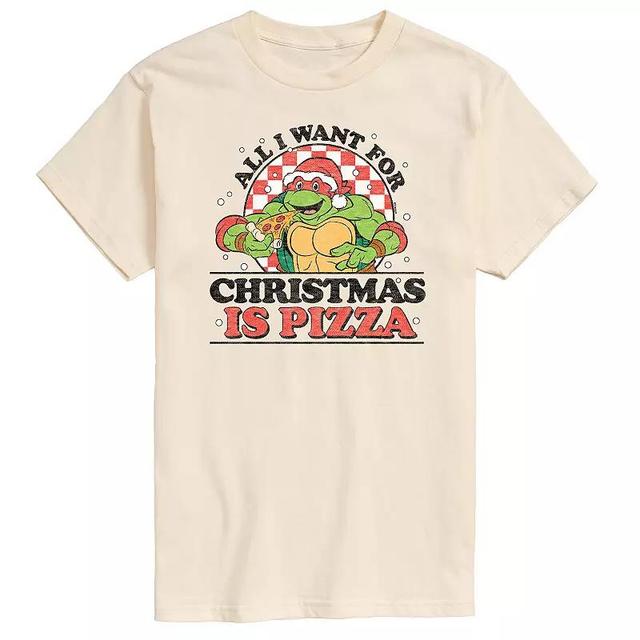 Mens TMNT Christmas Pizza Tee Product Image