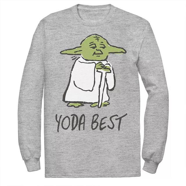 Mens Star Wars Yoda Best Portrait Sketch Tee Product Image