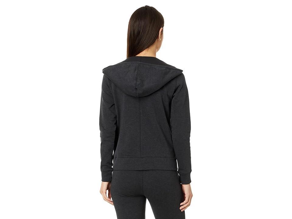 TravisMathew Cloud Zip Hood (Heather ) Women's Jacket Product Image