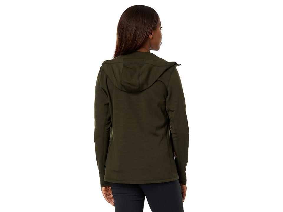 Fjallraven Women's Keb Fleece Hoodie Black Product Image