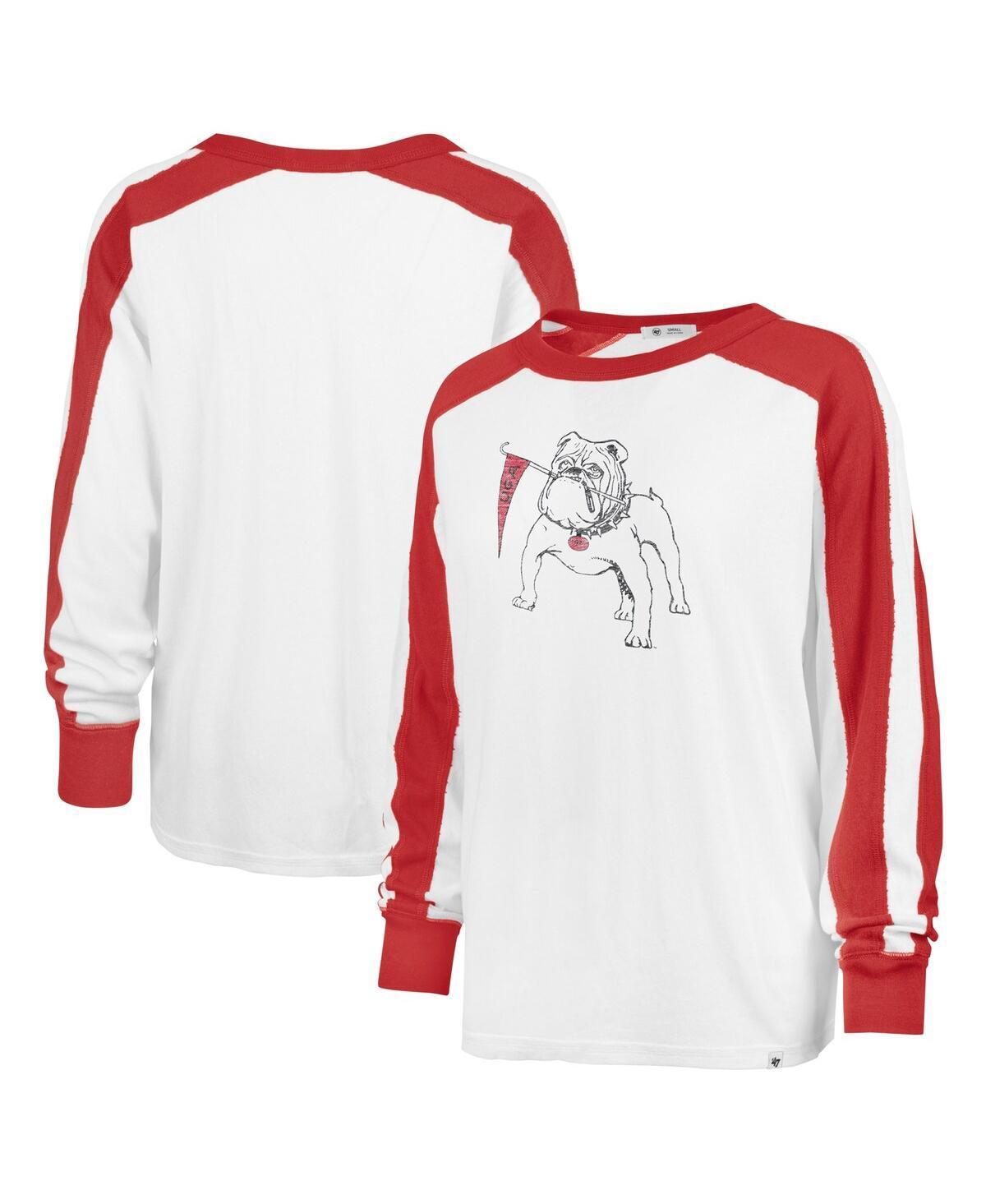 Womens 47 Georgia Bulldogs Premier Caribou Raglan Long Sleeve T-Shirt Product Image