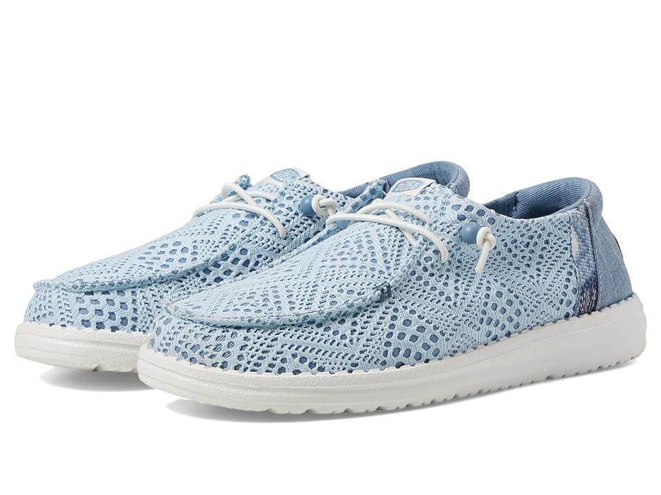 Hey Dude Wendy Boho Crochet (Light ) Women's Shoes Product Image