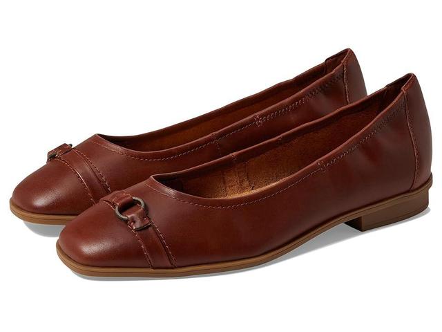 Clarks Lyrical Sky Leather) Women's Slippers Product Image