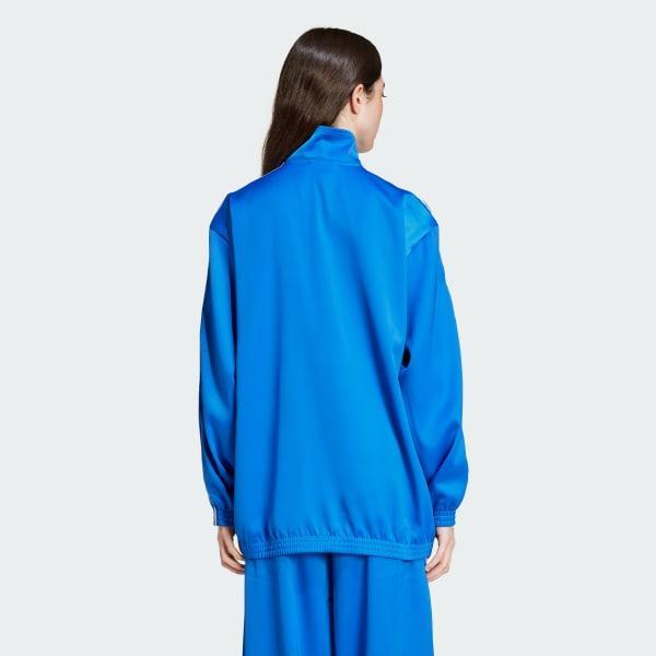 Loose Satin Track Top Product Image