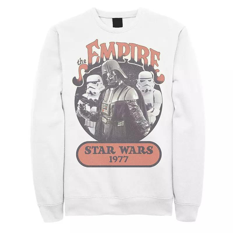 Mens Star Wars Darth Vader Stormtroopers Vintage 1977 Empire Sweatshirt Product Image