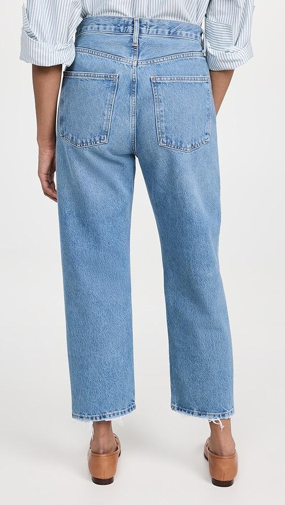 AGOLDE 90s Crop Mid Rise Straight Jeans | Shopbop Product Image