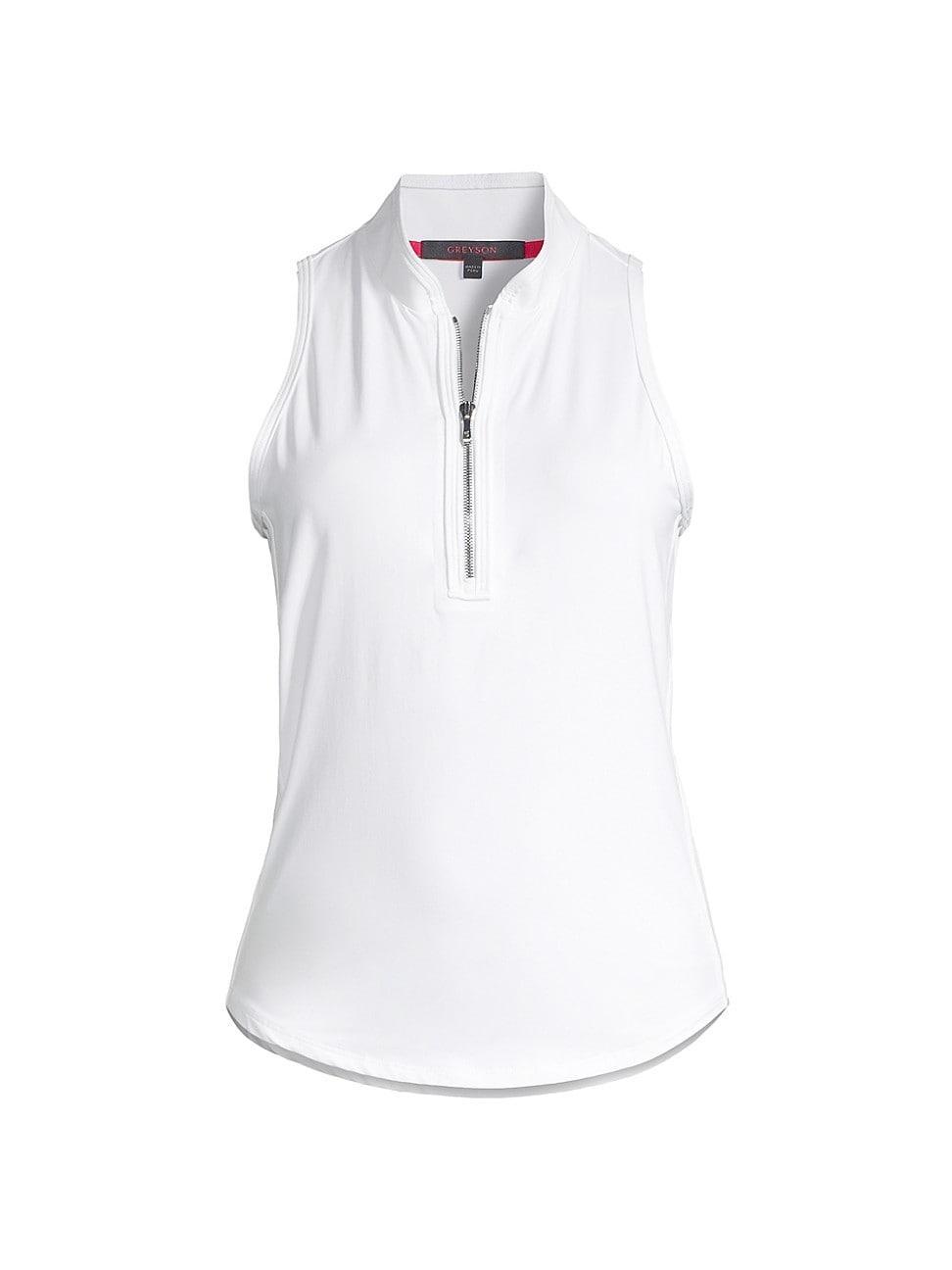 Womens Vesta Sleeveless Half-Zip Top Product Image