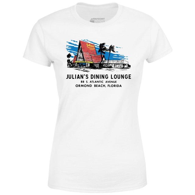 Julian's Dining Lounge - Ormond Beach, FL - Vintage Restaurant - Women's T-Shirt Female Product Image