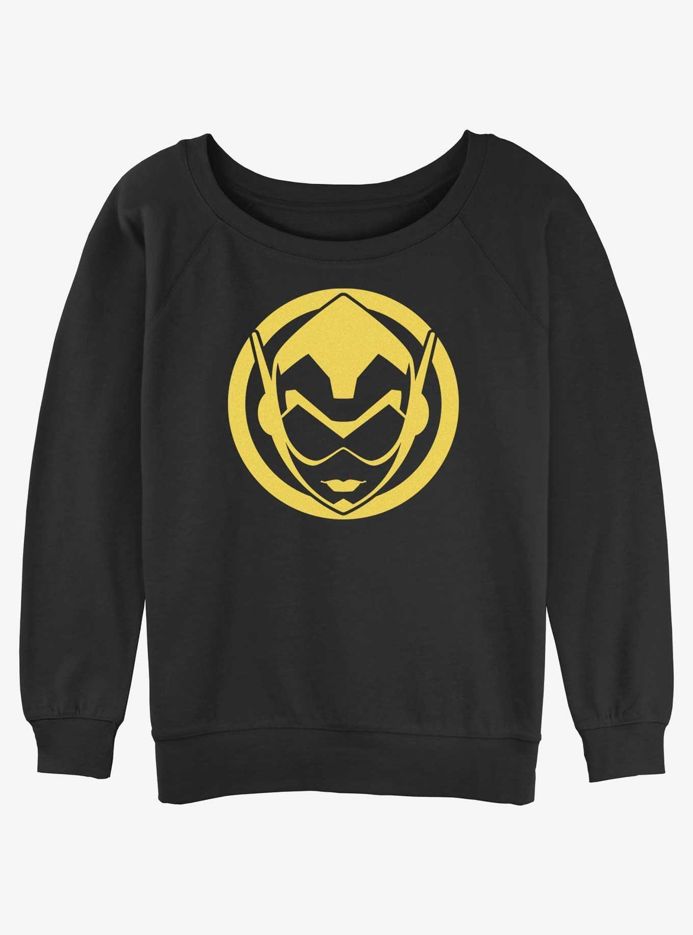 Marvel Ant-Man and the Wasp: Quantumania Wasp Sigil Slouchy Sweatshirt Product Image