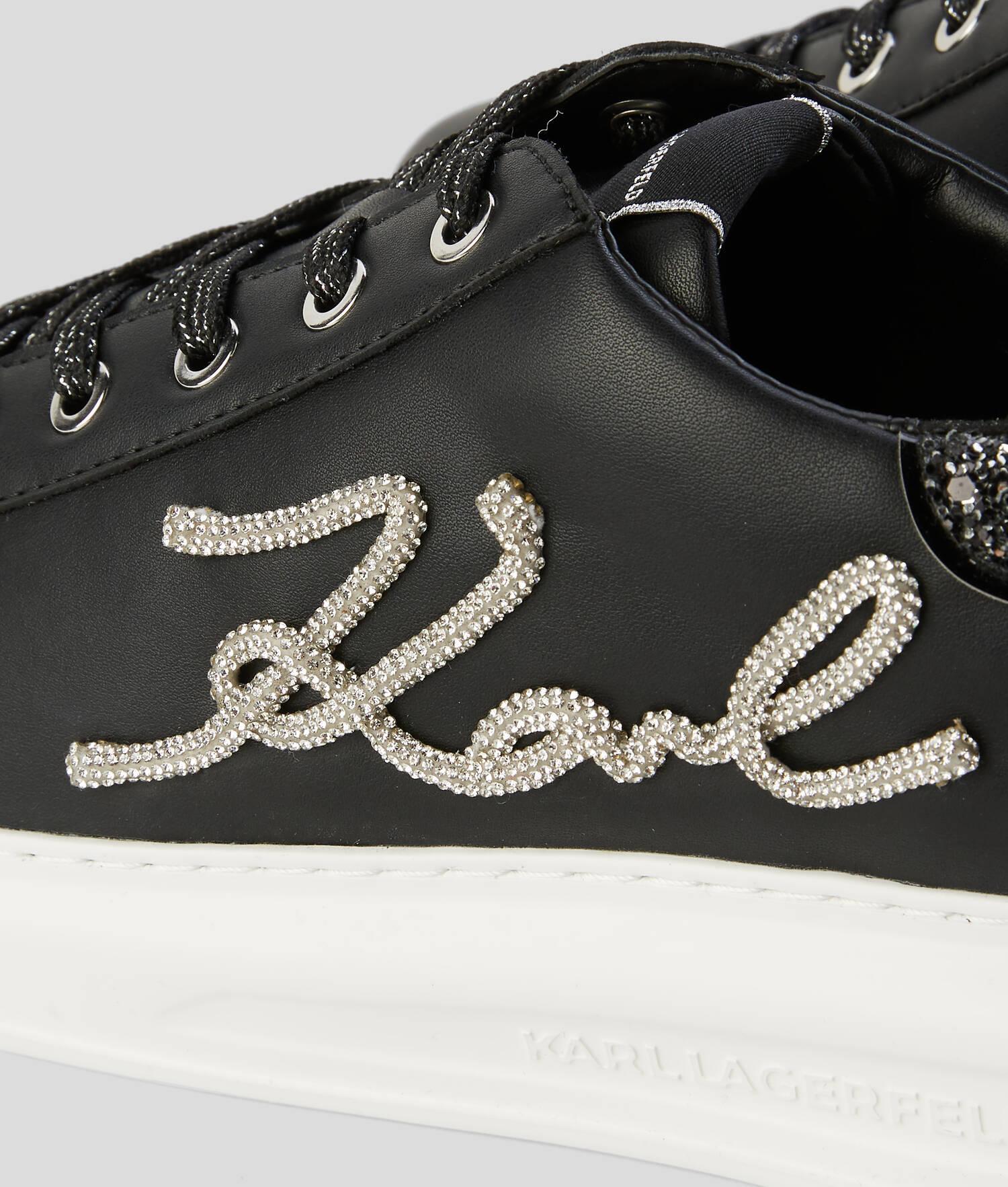 KAPRI SIGNIA RHINESTONE SNEAKERS Product Image