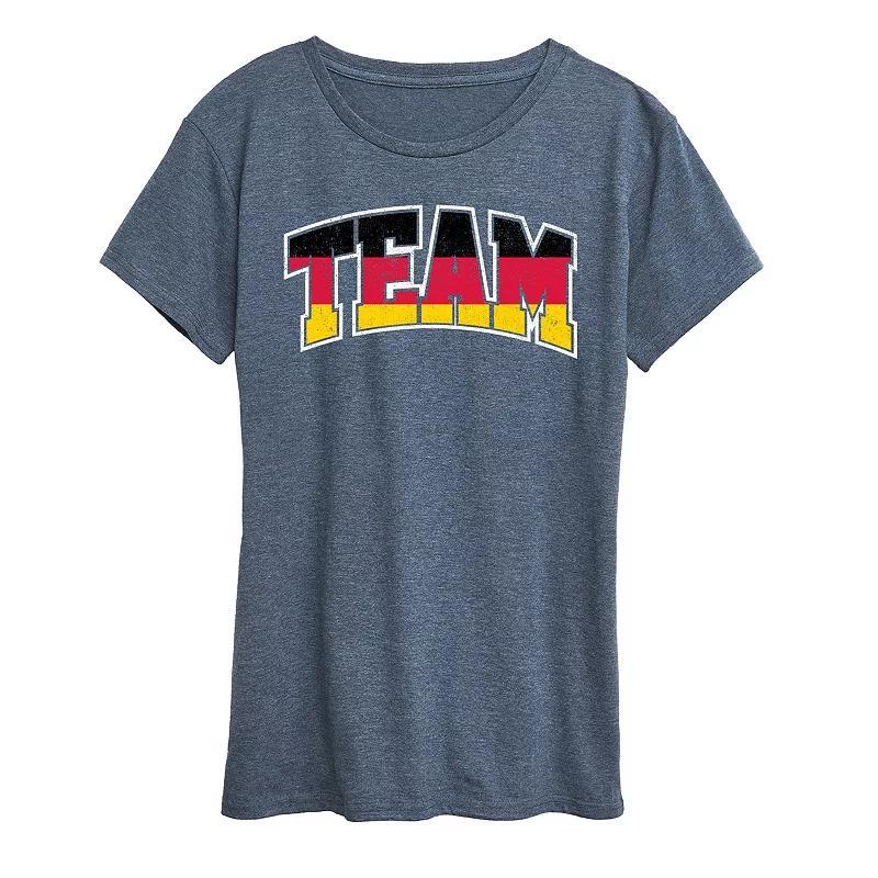 Womens Team Germany Graphic Tee Blue Product Image