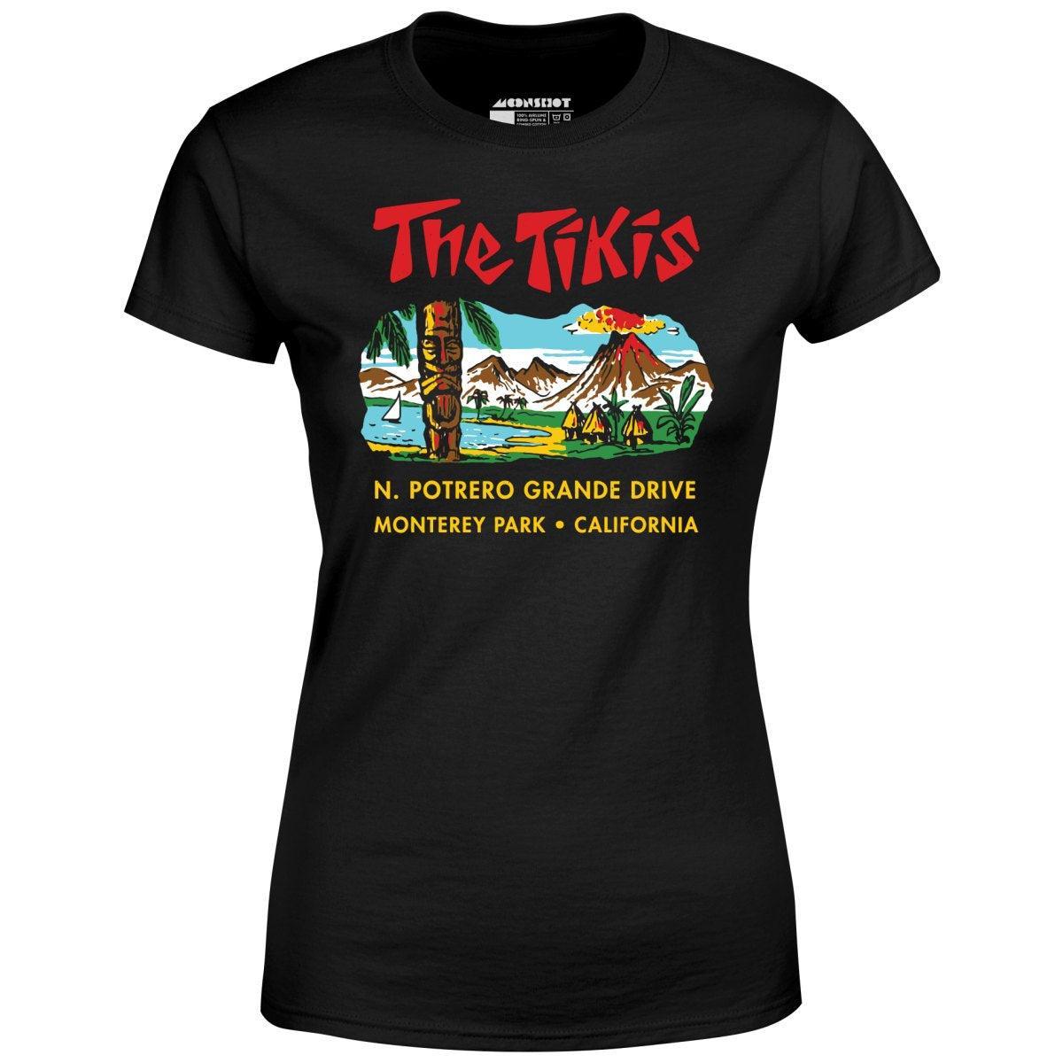 The Tikis - Monterey Park CA - Vintage Tiki Bar - Women's T-Shirt Female Product Image