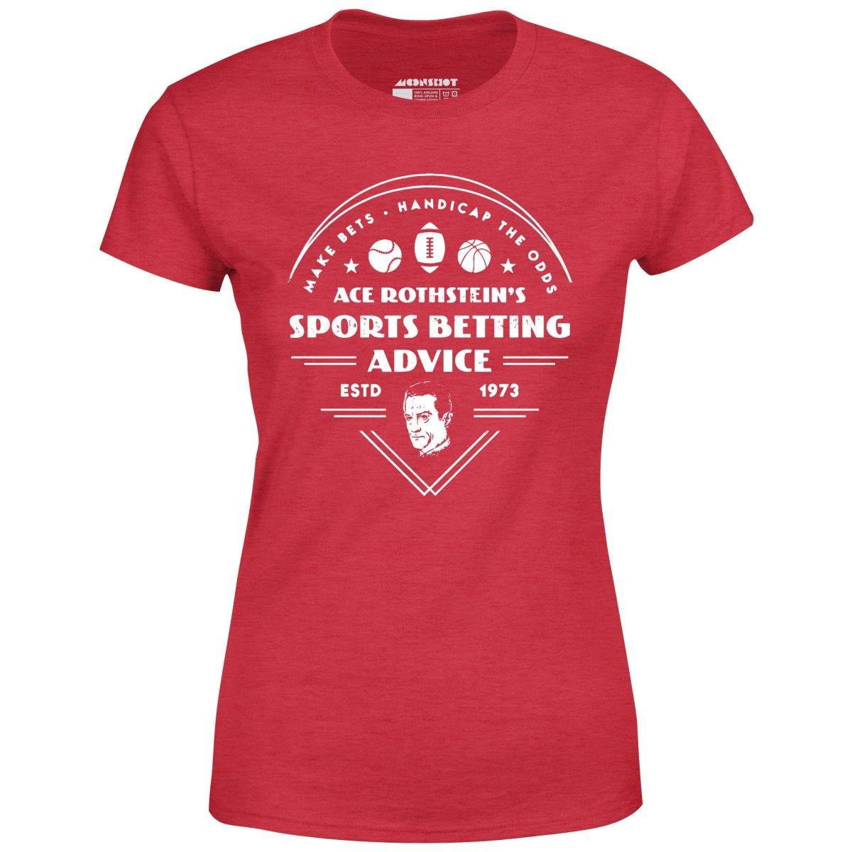 Ace Rothstein's Sports Betting Advice - Women's T-Shirt Female Product Image