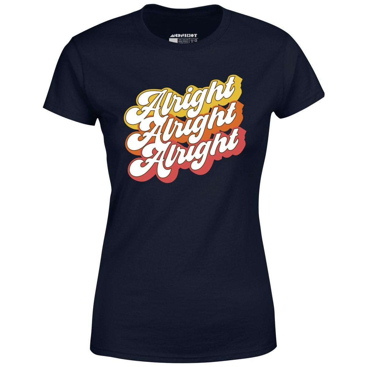 Alright Alright Alright - Women's T-Shirt Female Product Image