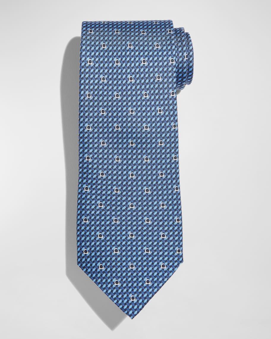 Men's Gancini Silk Tie Product Image