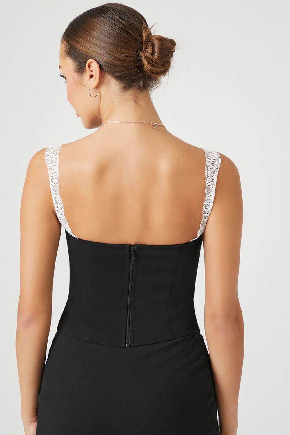 Bow Lace-Trim Cami | Forever 21 Product Image