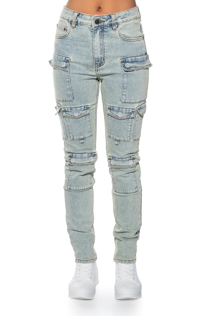 KYLIE STRETCHY SKINNY JEANS MID RISE Product Image