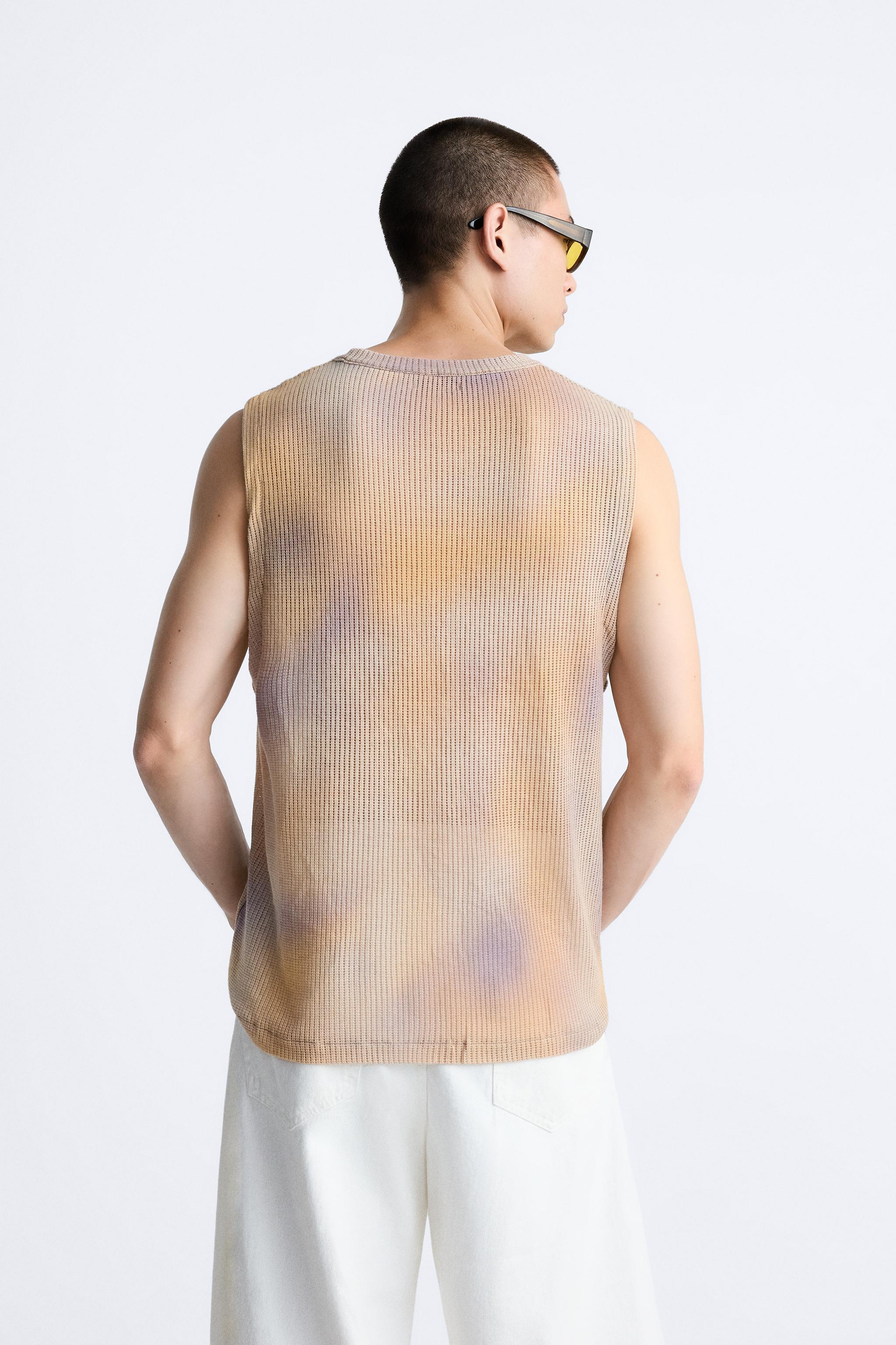 OMBRÉ PRINTED KNITTED SHIRT Product Image