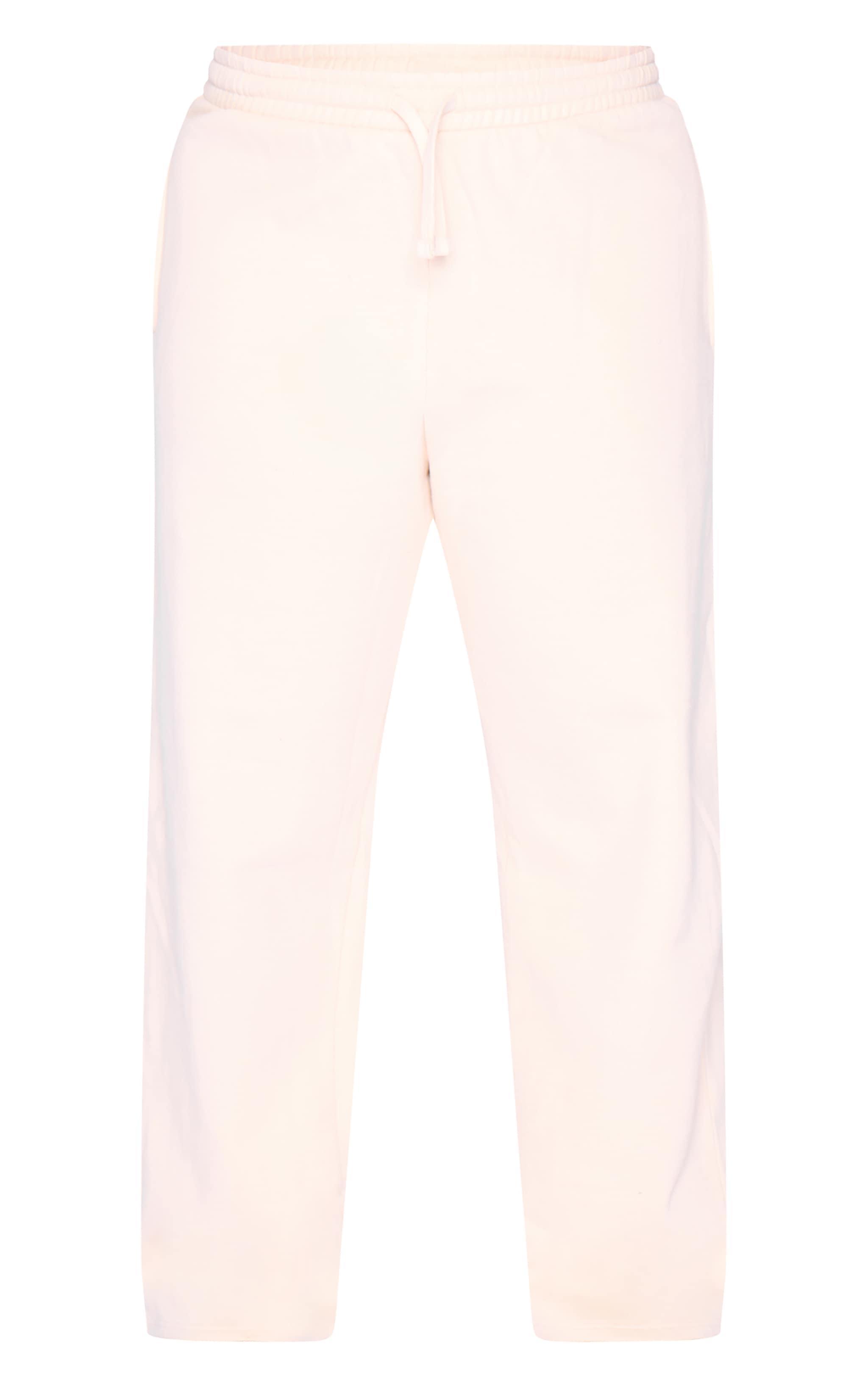  Ecru Premium Wide Leg Sweat Sweatpant Product Image