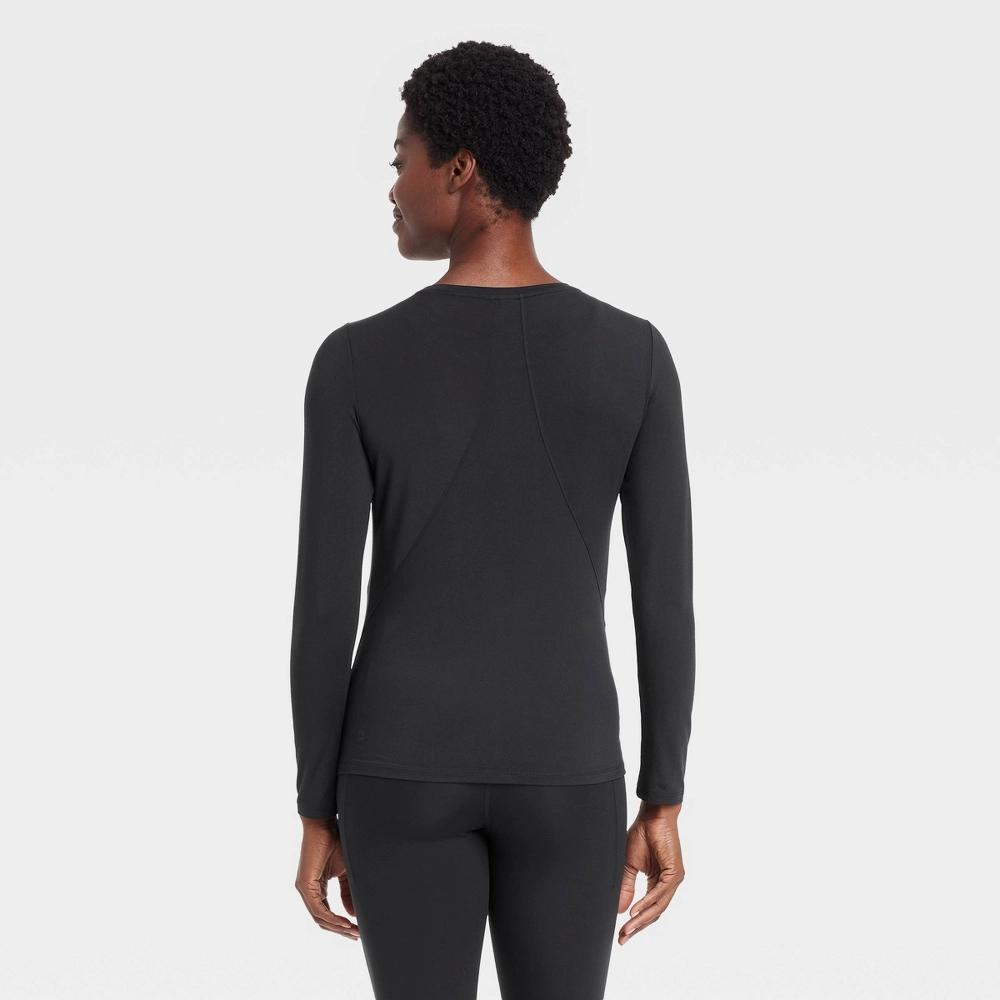 Women's Essential Crewneck Long Sleeve Top - All In Motion™ Product Image