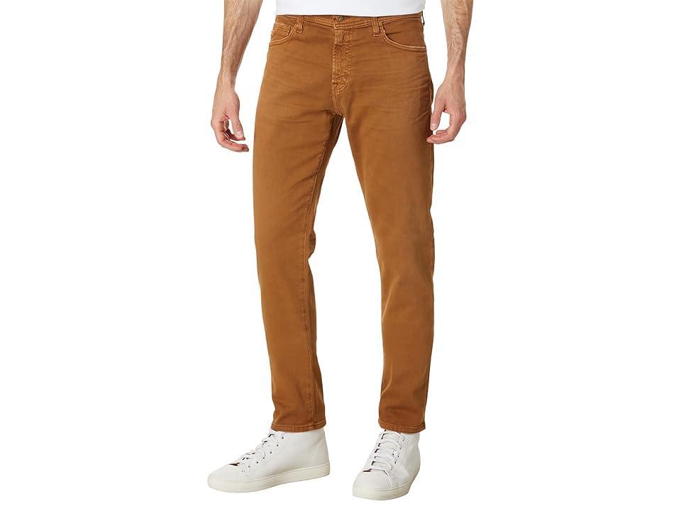 AG Jeans Tellis Slim Fit Jeans in 7 Years Sulfur Caramel (7 Years Sulfur Caramel) Men's Jeans Product Image