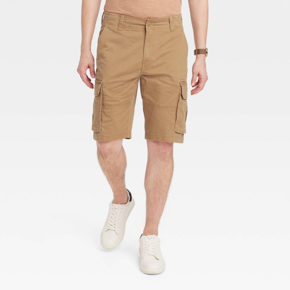 Mens 11 Cargo Shorts - Goodfellow & Co Dapper Brown 38 Product Image