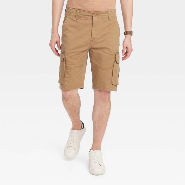 Mens 11 Cargo Shorts - Goodfellow & Co Dapper Brown 42 Product Image