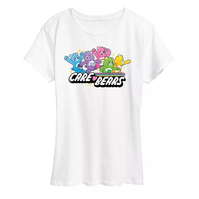 Womens Care Bears Unlock The Magic Logo Group Graphic Tee Product Image