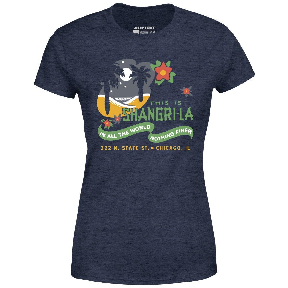 Shangri-La - Chicago, IL - Vintage Tiki Bar - Women's T-Shirt Female Product Image