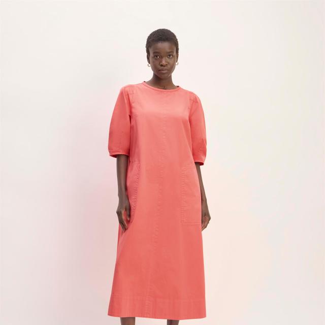 Womens Short-Sleeve Puff Midi Dress by Everlane Product Image