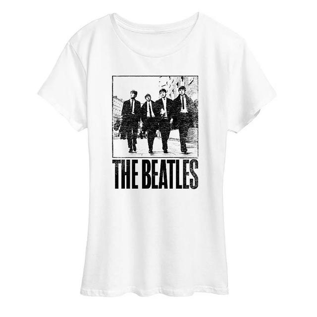 Womens The Beatles Vintage Graphic Tee Product Image