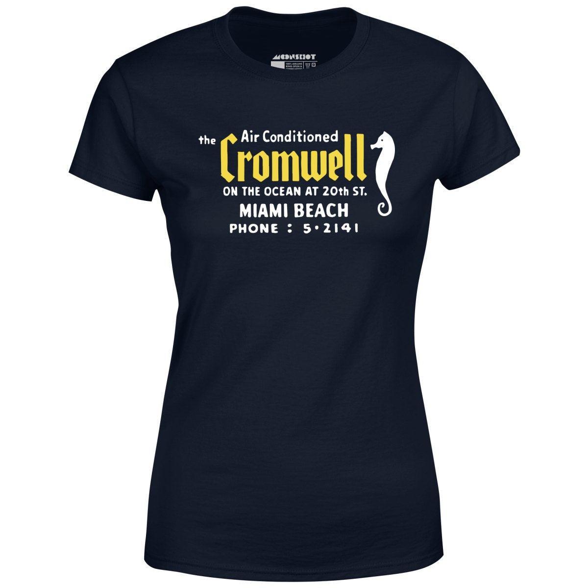 The Cromwell - Miami Beach, FL - Vintage Hotel - Women's T-Shirt Female Product Image