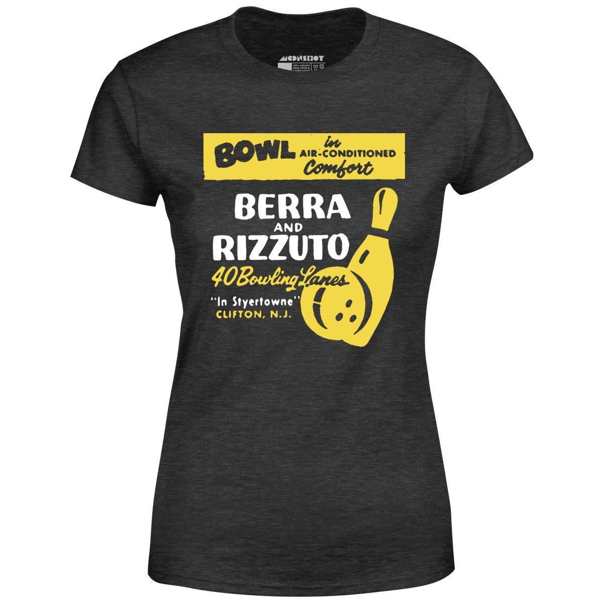 Berra and Rizzuto - Clifton, NJ - Vintage Bowling Alley - Women's T-Shirt Female Product Image