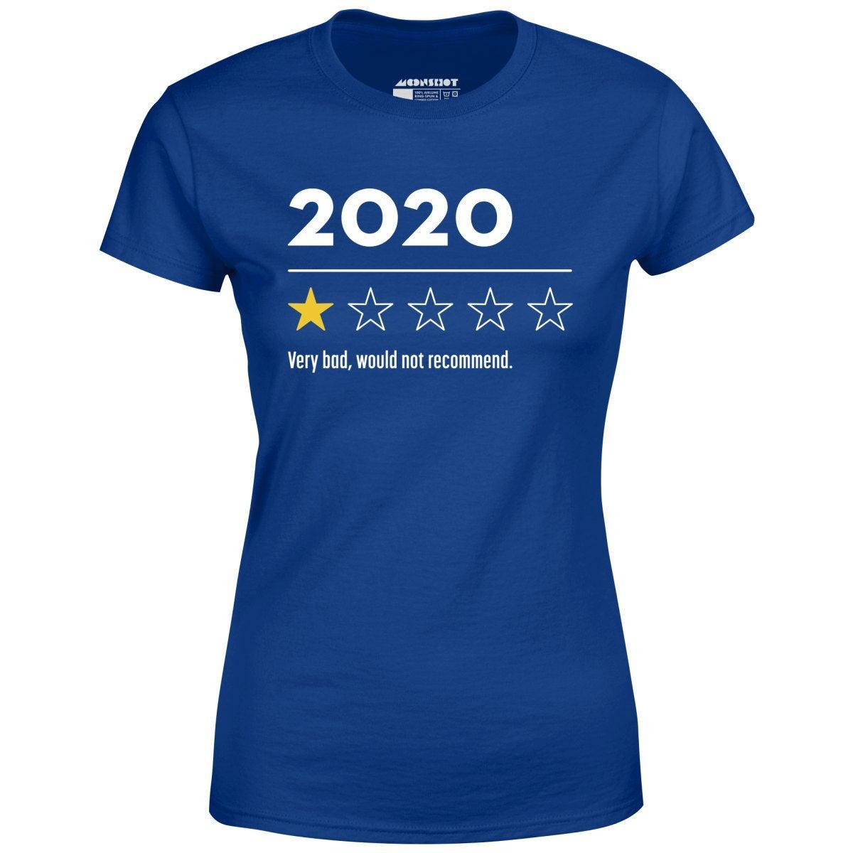 2020 Very Bad Would Not Recommend - Women's T-Shirt Female Product Image