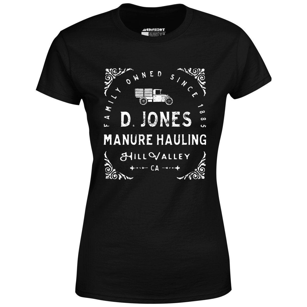 D. Jones Manure Hauling - Hill Valley - Women's T-Shirt Female Product Image