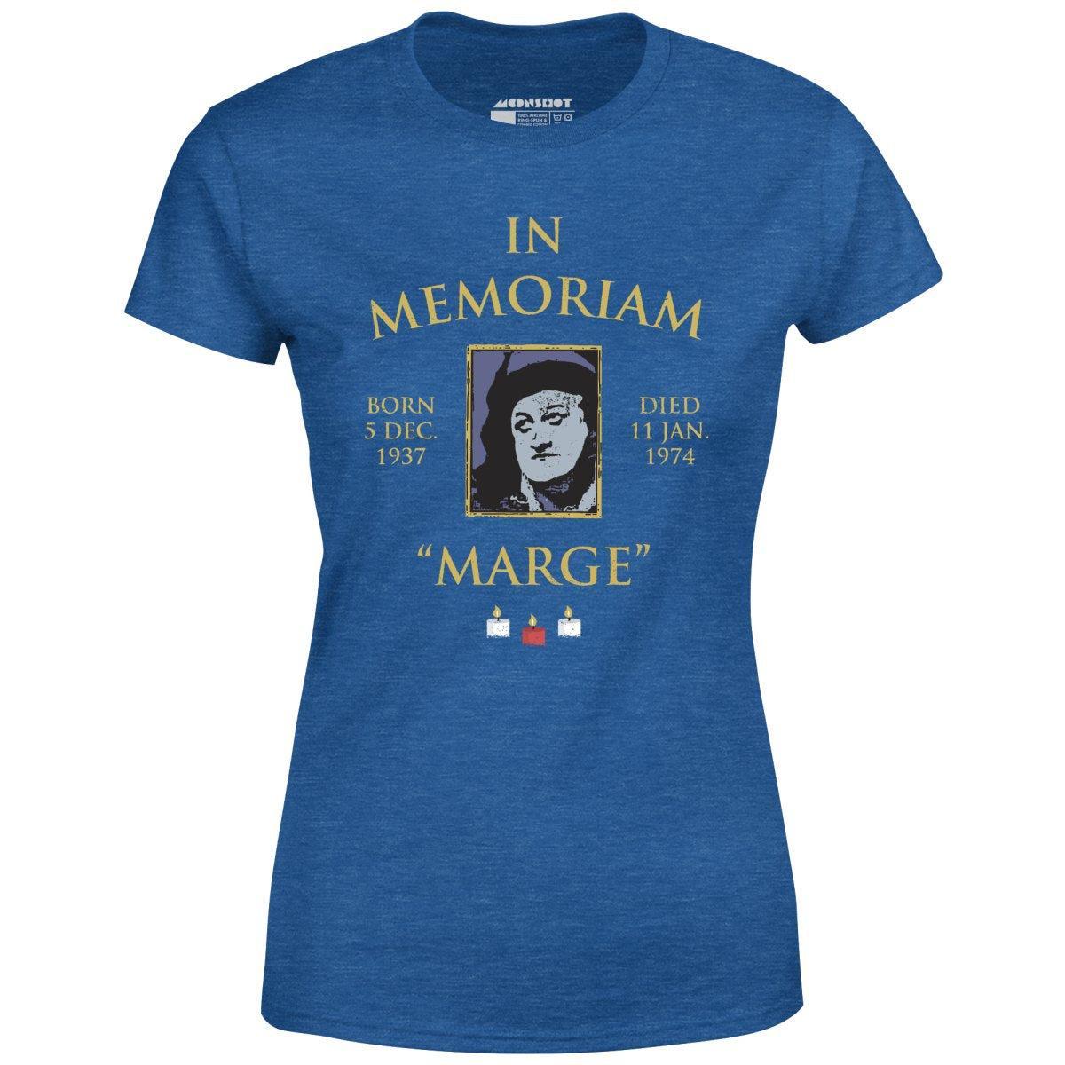 Large Marge in Memoriam - Women's T-Shirt Female Product Image