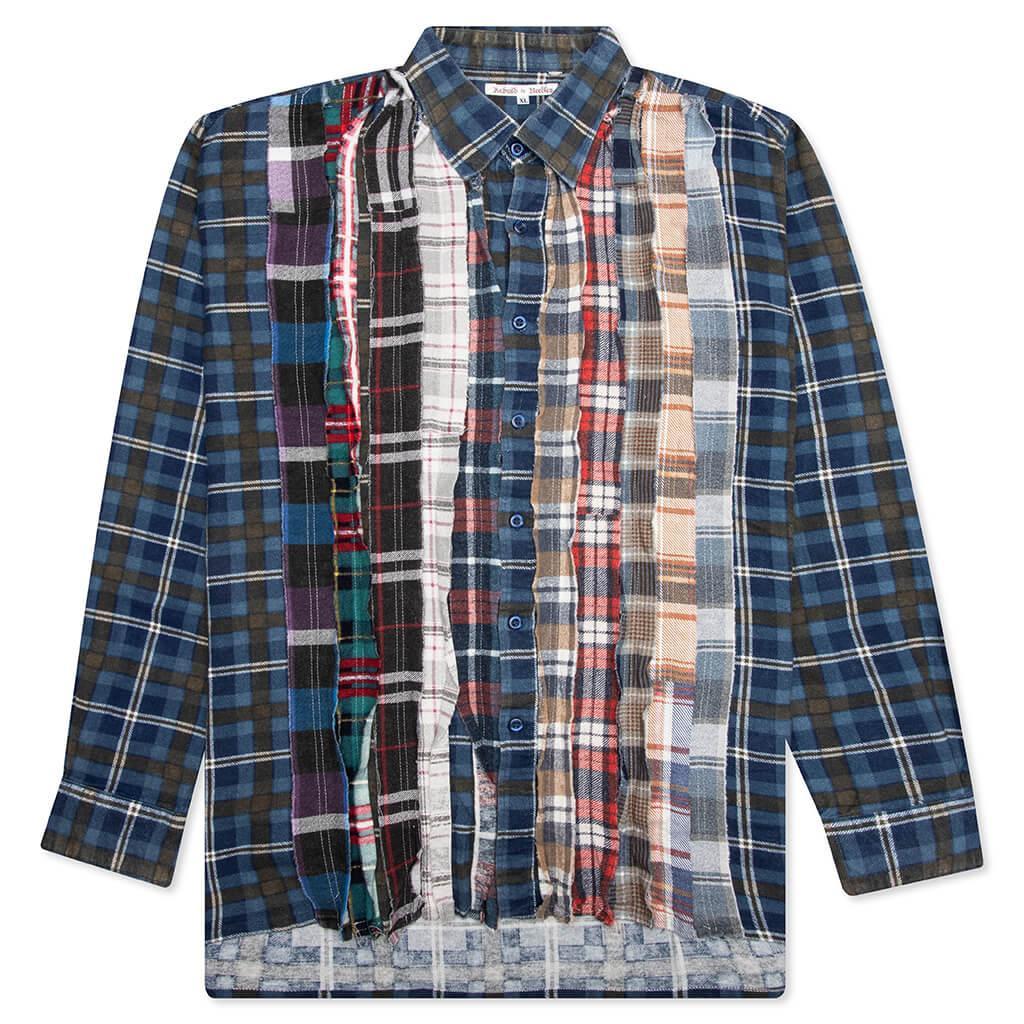 Ribbon Flannel Shirt - Assorted Male Product Image