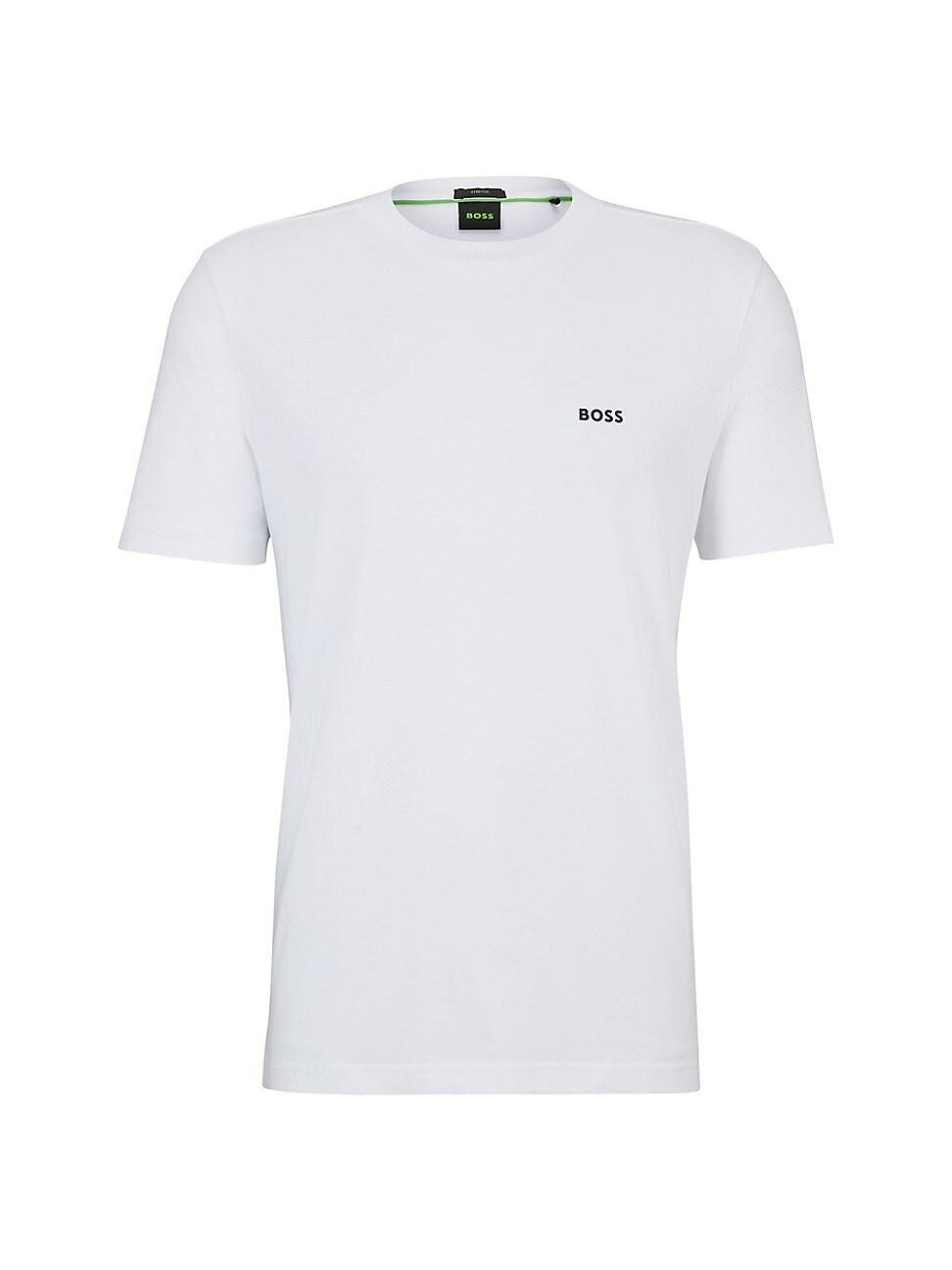 Mens Stretch-Cotton Regular-Fit T-Shirt Product Image