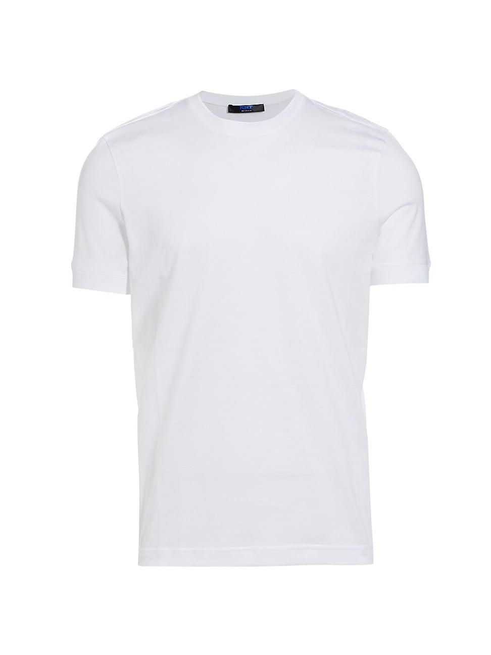 Mens Cotton Crewneck T-Shirt Product Image