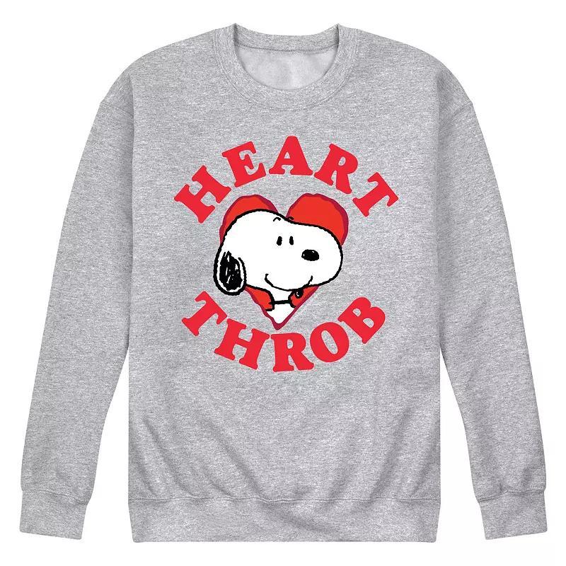 Mens Peanuts Heartthrob Sweatshirt Product Image