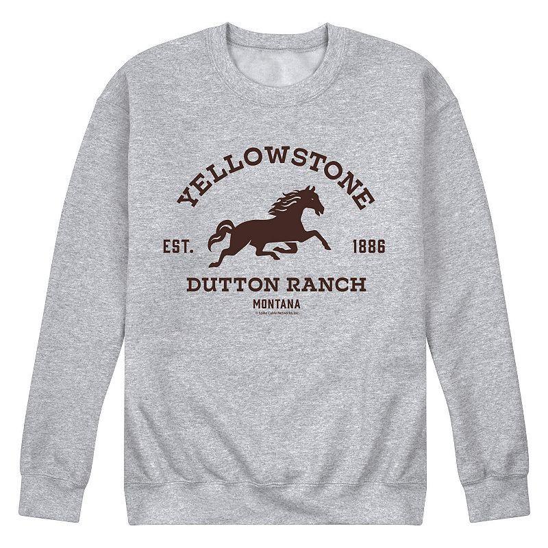 Mens Yellowstone Horse Logo Sweatshirt Product Image