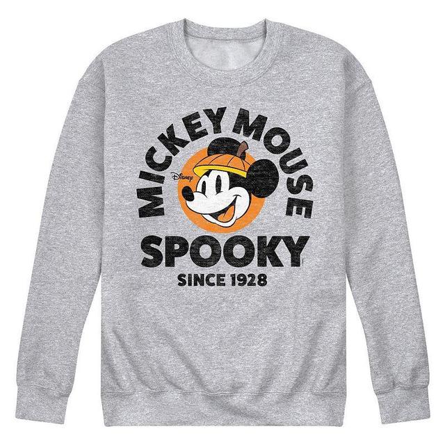 Disney Mens Spooky Since 1928 Fleece Med Grey Product Image