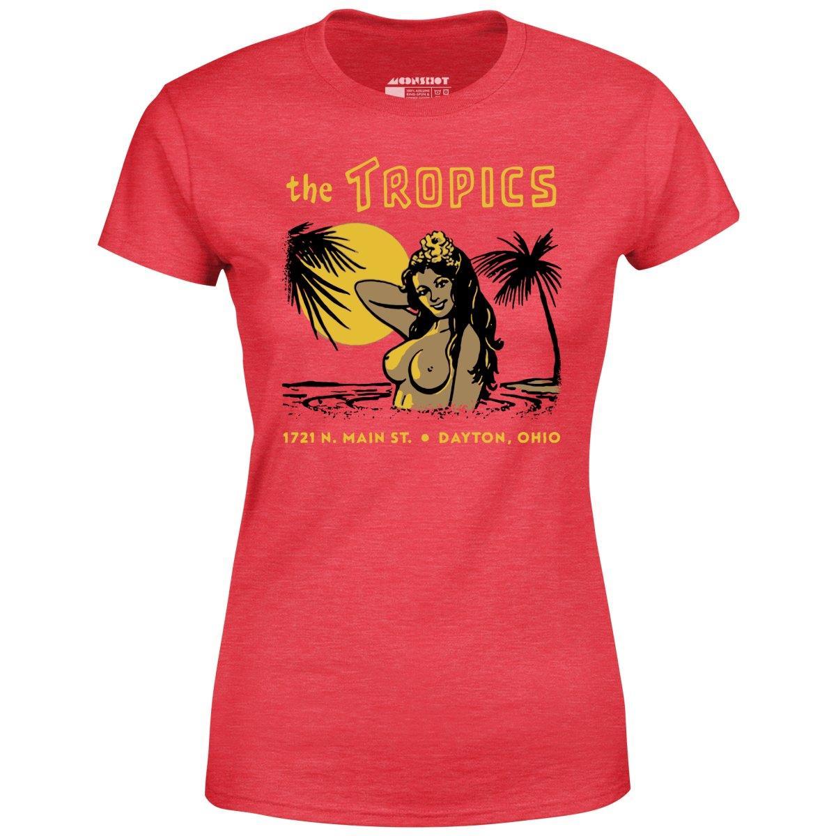 The Tropics - Dayton, OH - Vintage Tiki Bar - Women's T-Shirt Female Product Image