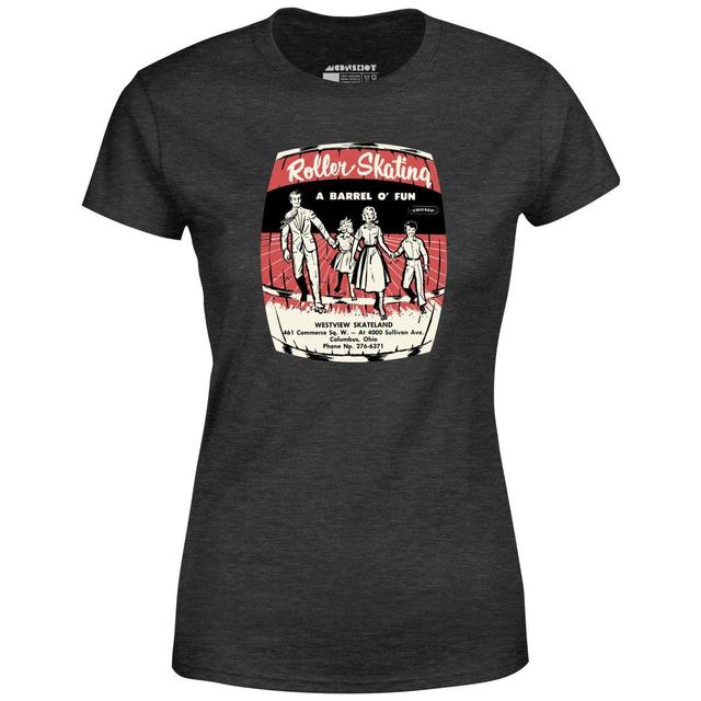 Westview Skateland - Columbus, OH - Vintage Roller Rink - Women's T-Shirt Female Product Image