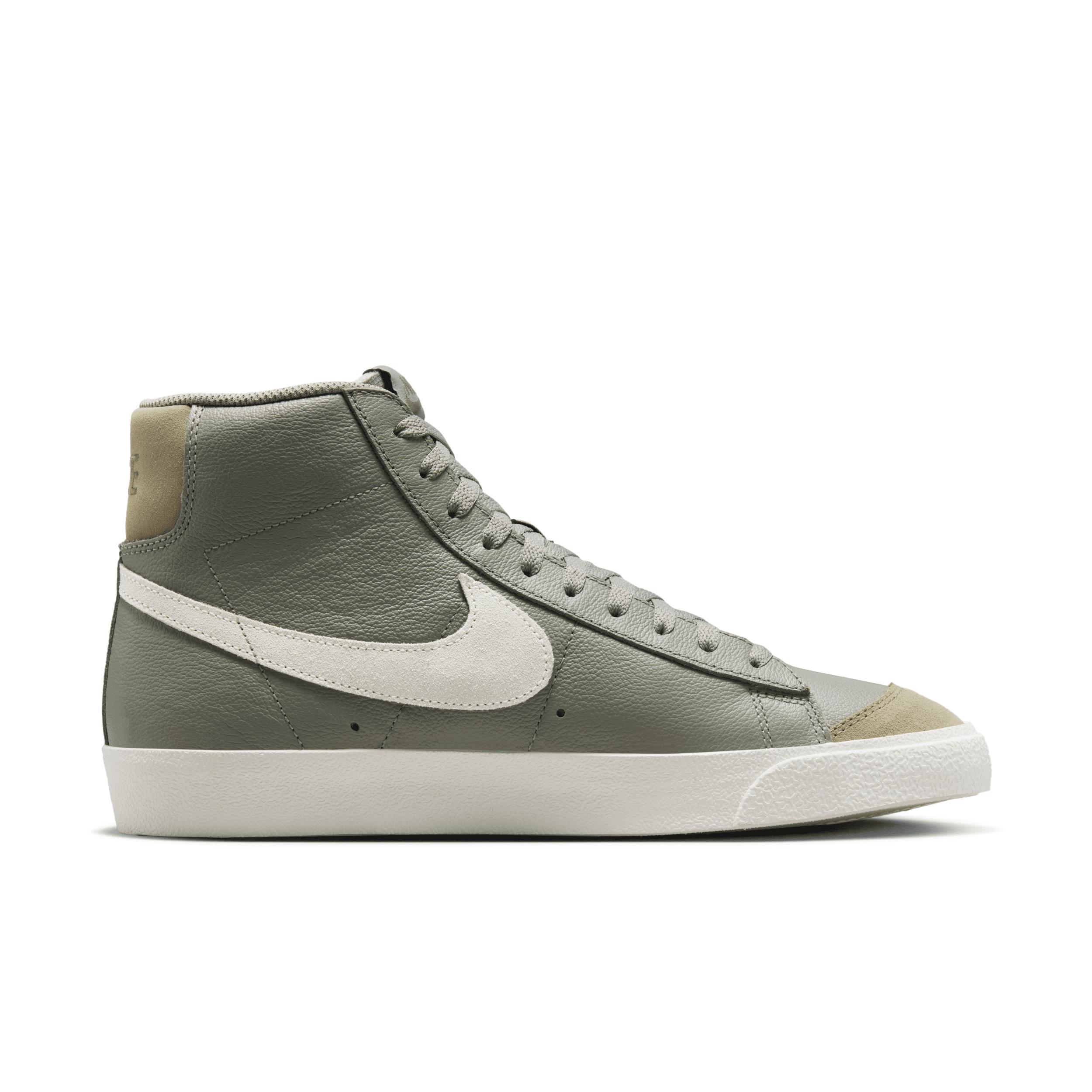 Blazer Mid '77 Premium Sneaker In Dark Stucco/phantom/olive Product Image