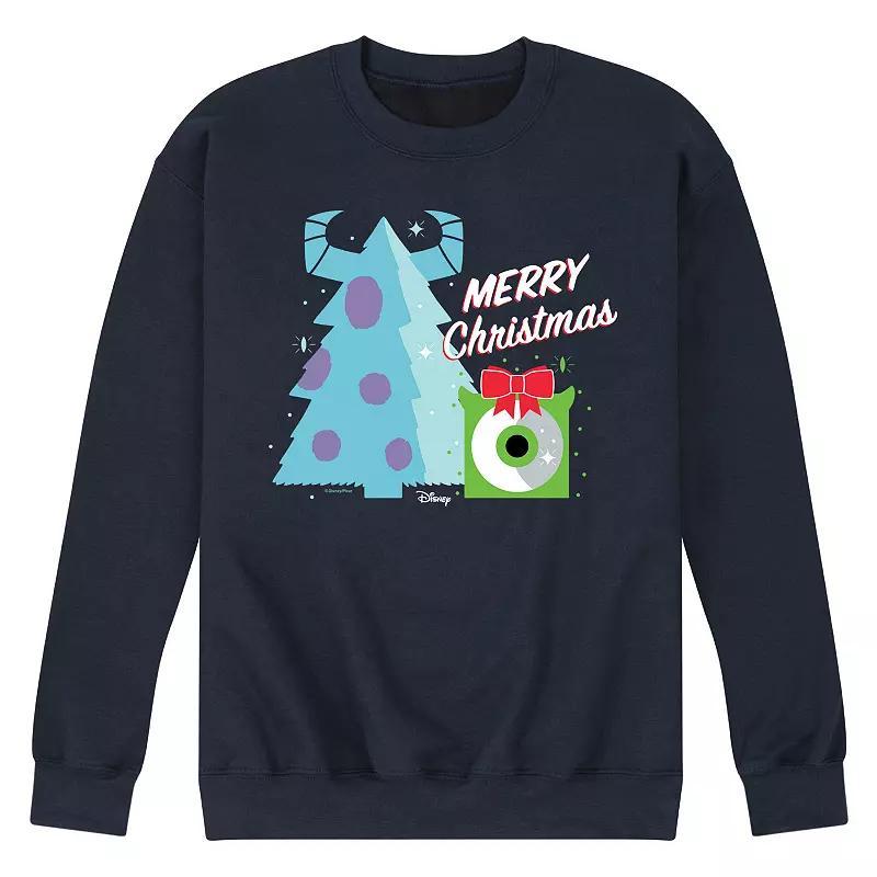 Disneys Monster Inc. Mens Merry Christmas Blue Product Image