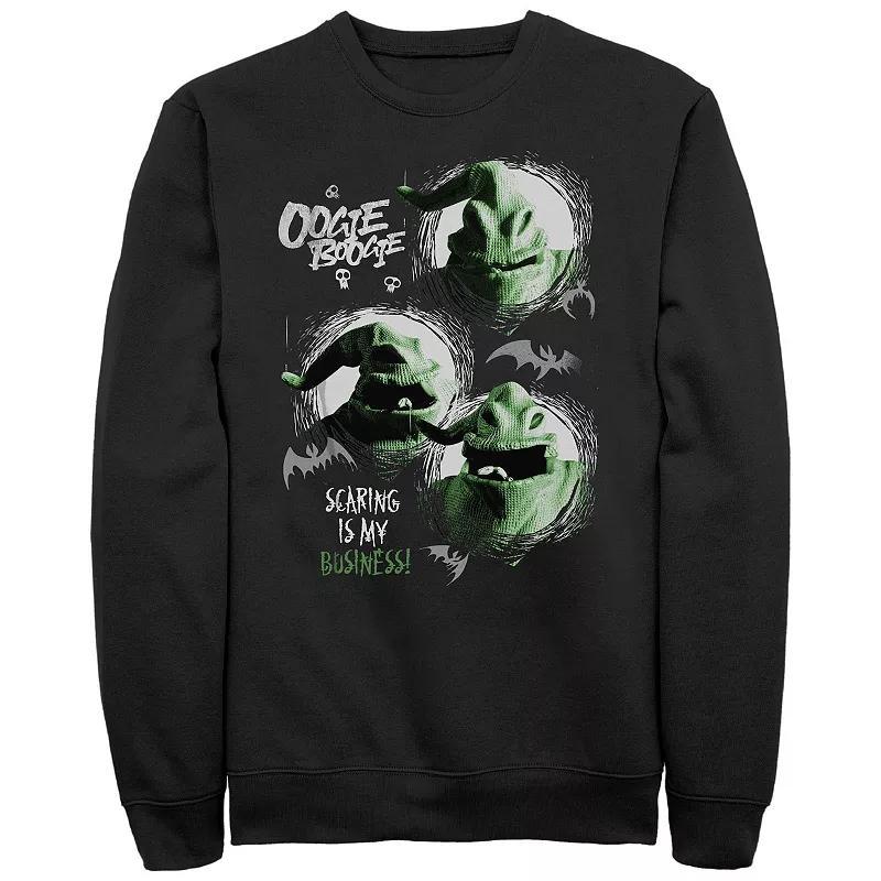 Disneys The Nightmare Before Christmas Oogie Boogie Scaring Mens Graphic Fleece Product Image