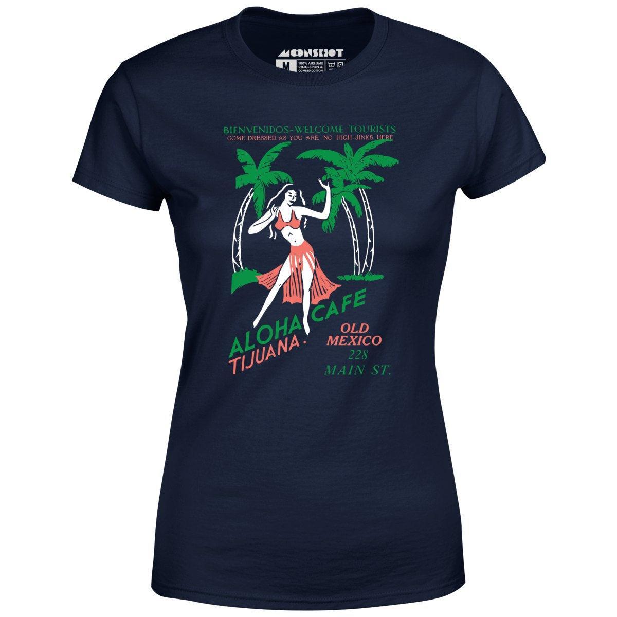 Aloha Cafe - Tijuana, Mexico - Vintage Tiki Bar - Women's T-Shirt Female Product Image