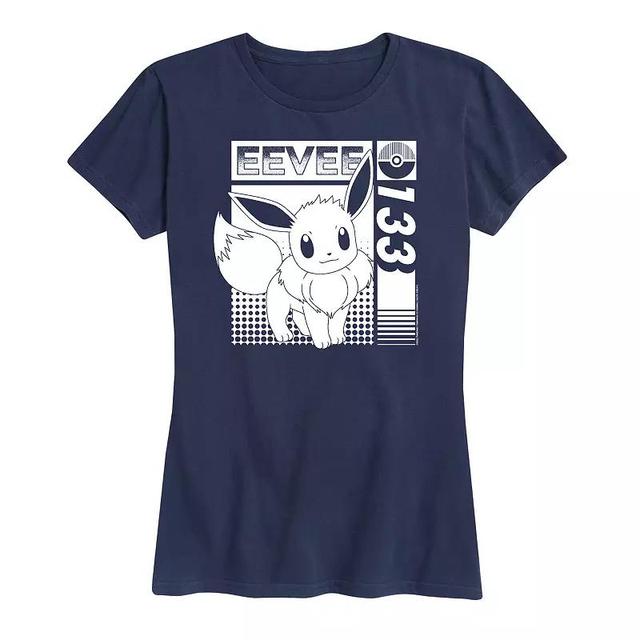 Womens Pokemon Eevee 133 Graphic Tee Product Image