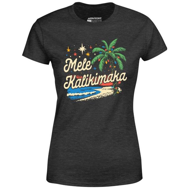 Mele Kalikimaka Christmas - Women's T-Shirt Female Product Image